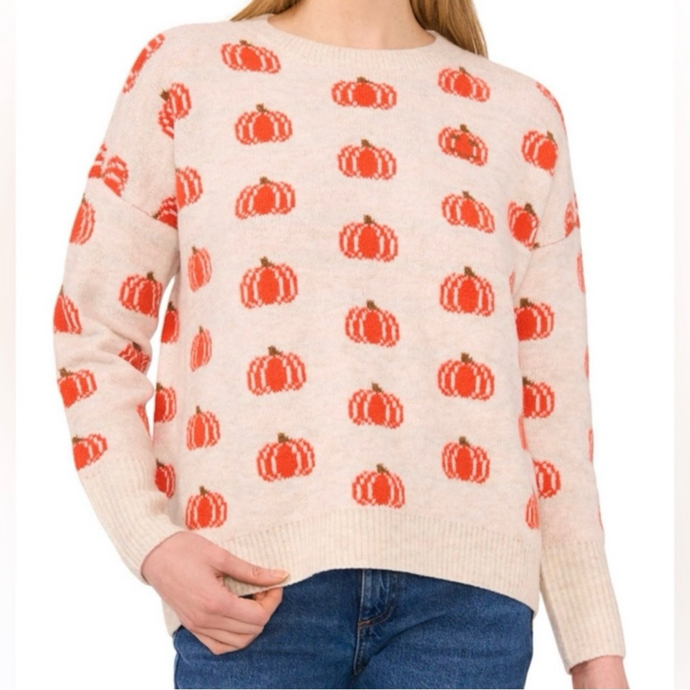 NWT Vince Camuto Women's Halloween Pumpkin 
Sweater